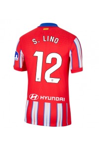 Atletico Madrid Samuel Lino #12 Fotballdrakt Hjemme Klær 2024-25 Korte ermer